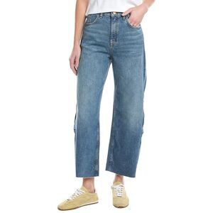 Triarchy Womens  Walker Mid-Rise Constructed Shadow Indigo Jean, Blue